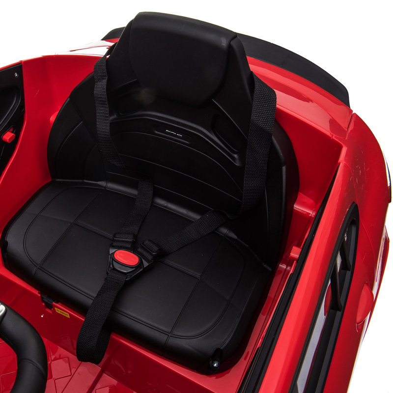 Red 12V Mercedes-Benz AMG GLC63S Coupe Ride-On Car