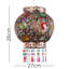 35.5cm H Metal Round Pendant Shade ( Slip-On ) in Brown
