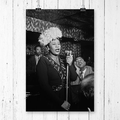 Ella Fitzgerald - Frameless Print