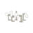 Who Goes There? 5'' H Powder-coated Steel Tabletop Candlestick-65309869-125283024