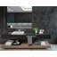 Ceramic Rectangular Vessel Bathrroom Sink with Overflow