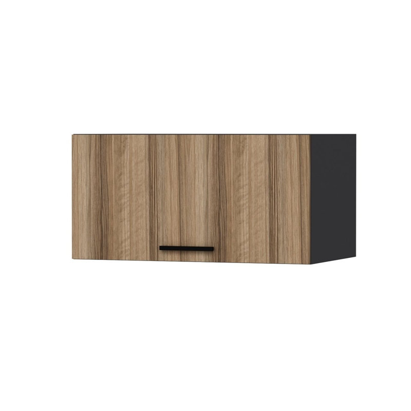 Minerva Rectangle Accent Cabinet, 45cm H x 90cm W x 54cm D, Anthracite