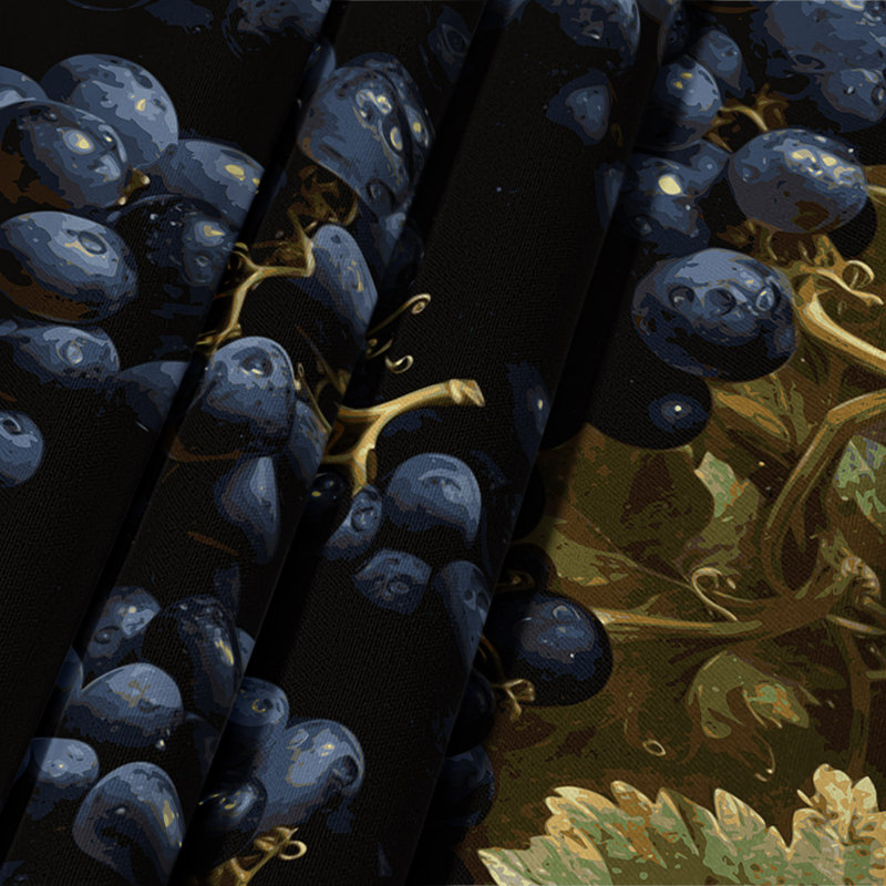 Tapisserie murale «Fruit Grape Kyoho», 26 po x 36 po