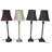Assorted Resin Buffet Lamp