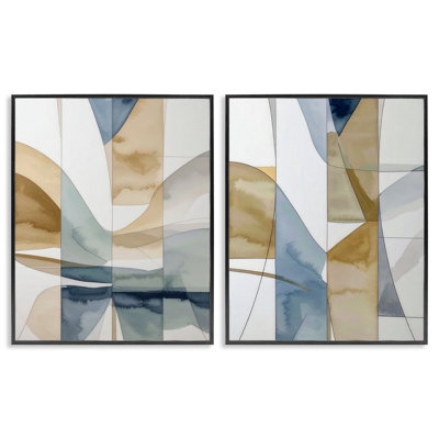 Ensemble de 2 giclées encadrées, par Alonza Saunders