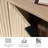 Fluted Cabinet Set For Living And Dining Rooms
