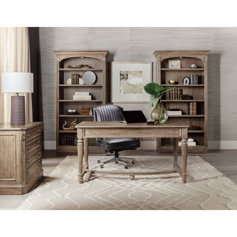 Sutter Traditional Brown Oak 34'' Lockable Lateral File Cabinet