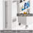5 -Tier Utility Cart with Wheels for Narrow Spaces-128922497