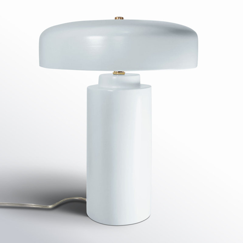 Hardacre Ceramic Table Lamp, White