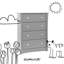 Crescent 4 Drawer Chest-41175060