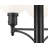 Laurent 1 Light Outdoor Post Mount Fixture in Black