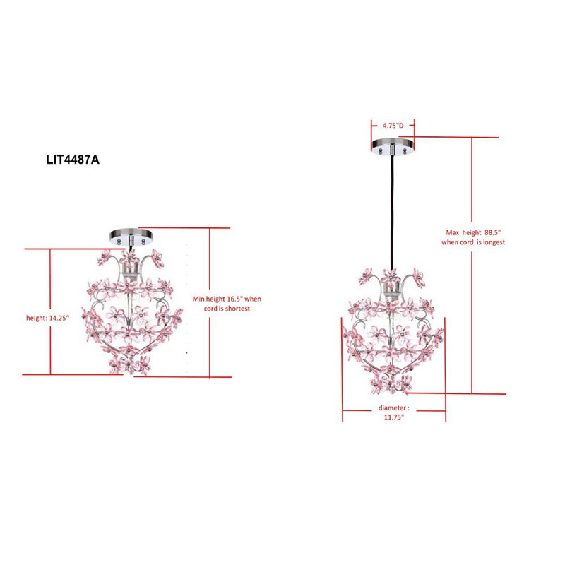 Luminaire suspendu géométrique 1 lumières simple Tennille