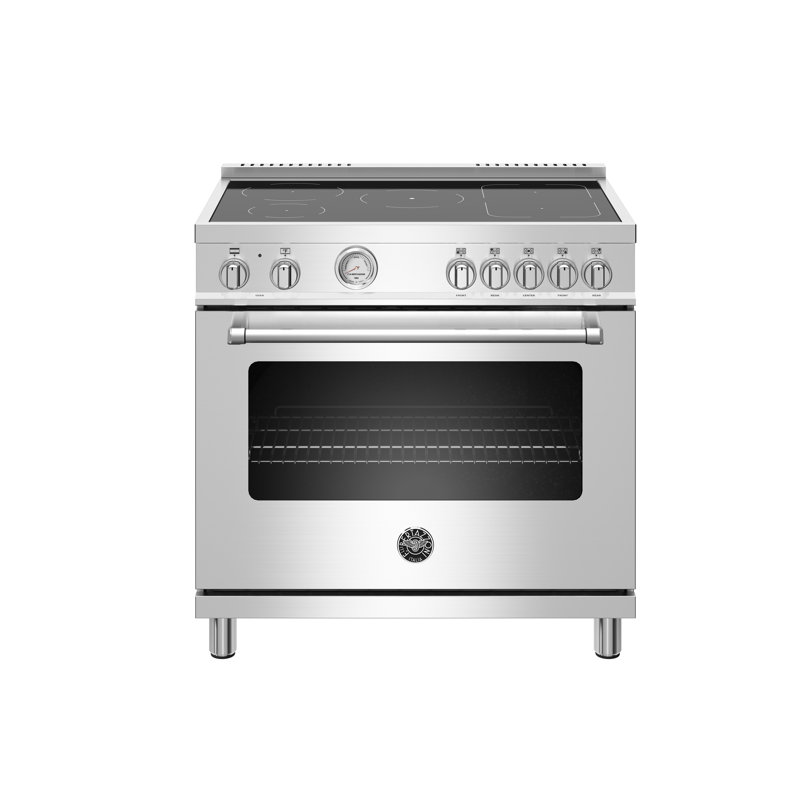 Bertazzoni 36'' W Free Standing Range, Stainless Steel