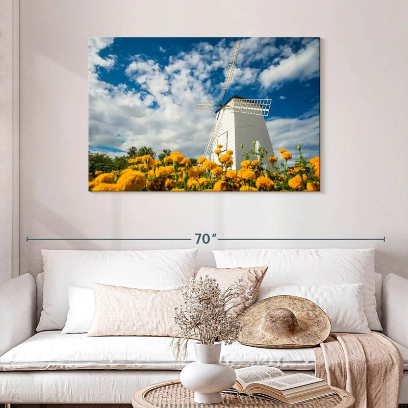 Alvord Spring Windmill, 30" H x 45" W