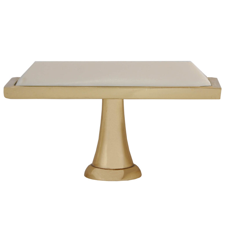 Trent Rectangular Knob, Cream