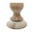 Mango Wood Turned Style Pillar Candle Holders-2145879315