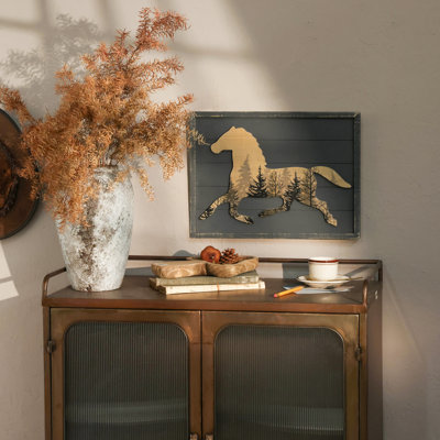 Décoration murale en bois fait à la main