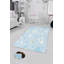 Tapis luxueux, 2,6 x 4,0 pi | 100% polyester, hauteur des poils de 0,4 po | Pois antibactérien et antidérapant en PVC | Lavable à la machine, impression numérique 3D | Parfait pour le salon et la chambre à coucher-1634655485
