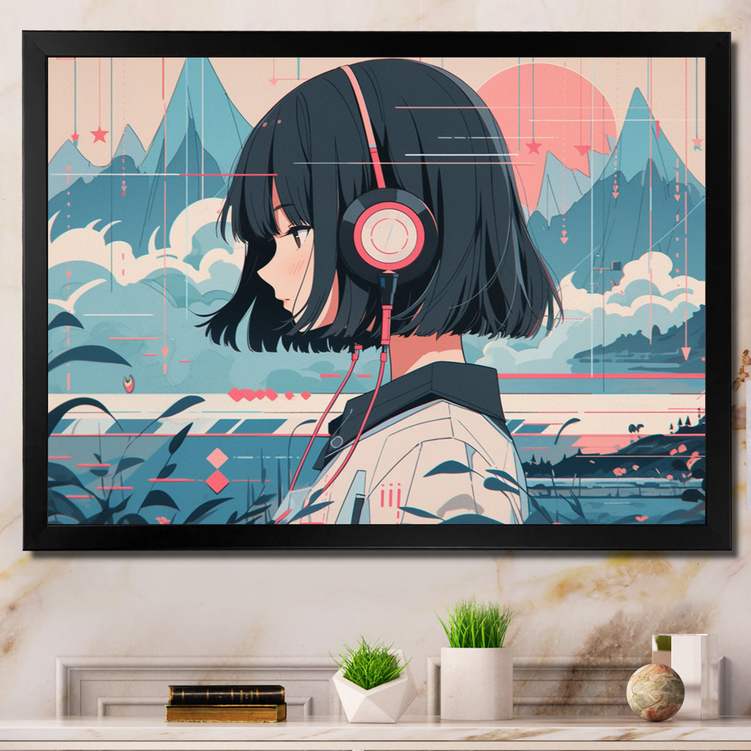 Female Anime Character IV - Woman Wall Art Winston Porter 