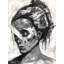 «Abstract Girl», reproduction d'art sur toile-752806038-752806039