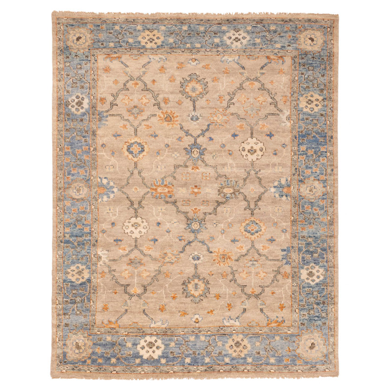 Tapis taupe Jules Serapi 7 pi 10 po x 10 pi 0 po