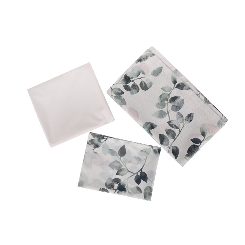 Gasburg Cotton Floral Bedspread with Pillowcases, Double Bedspread + 3 Additional Pieces