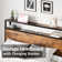 Tryston Bed Frame Industrial Platform Bed with Charging Station