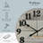 Waltham Wood Wall Clock-88490611