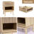 Boho Night Stand, Small End Table, Bedside Table With Drawer And Open Shelf