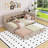 Twin Upholstered Daybed with Trundle, Shelves and USB-1805532528