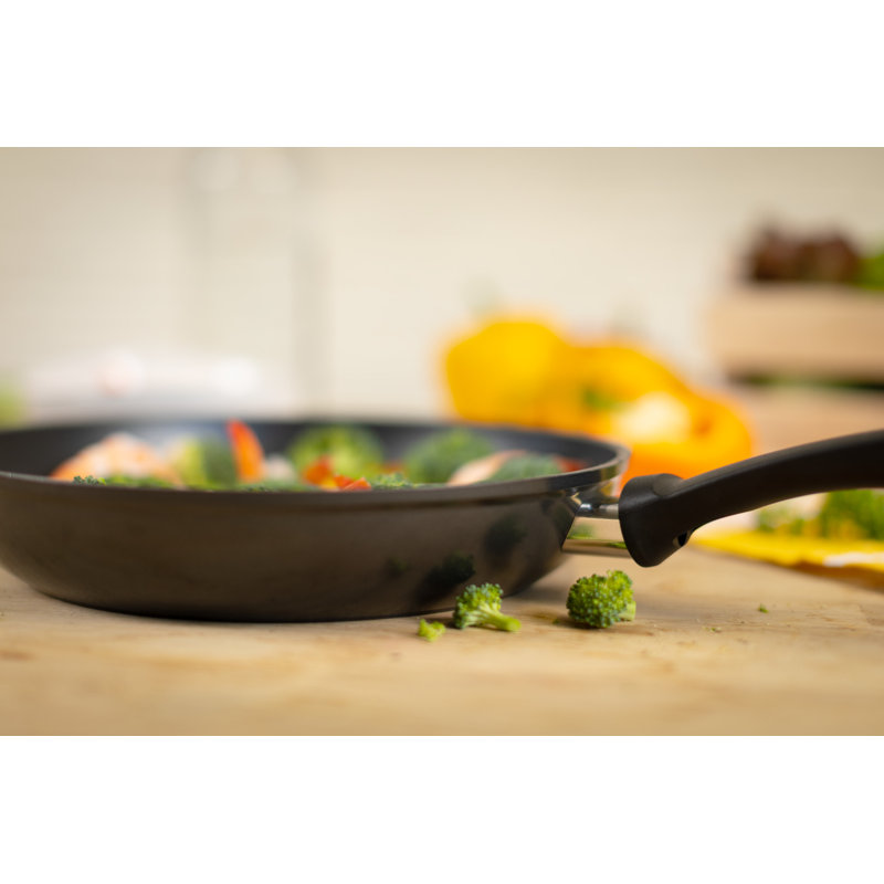Kuhn Rikon Easy Induction Aluminium Non-Stick Induction Safe Frying Pan, Set of 2, 24cm and 28cm