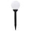 Acadian Low Voltage Battery Powered Integrated LED Glass Pathway Light Pack