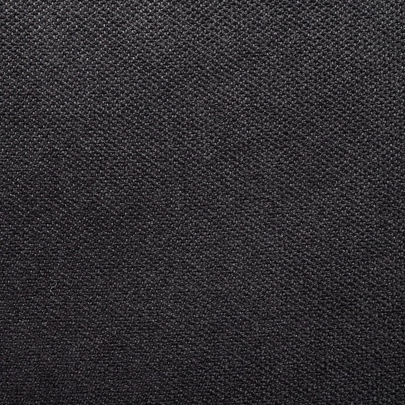 Ensemble de 2 chaises d'appoint rembourrées noires, sièges de salle à manger ou de bureau polyvalents