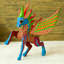 Pégase psychédélique Alebrije