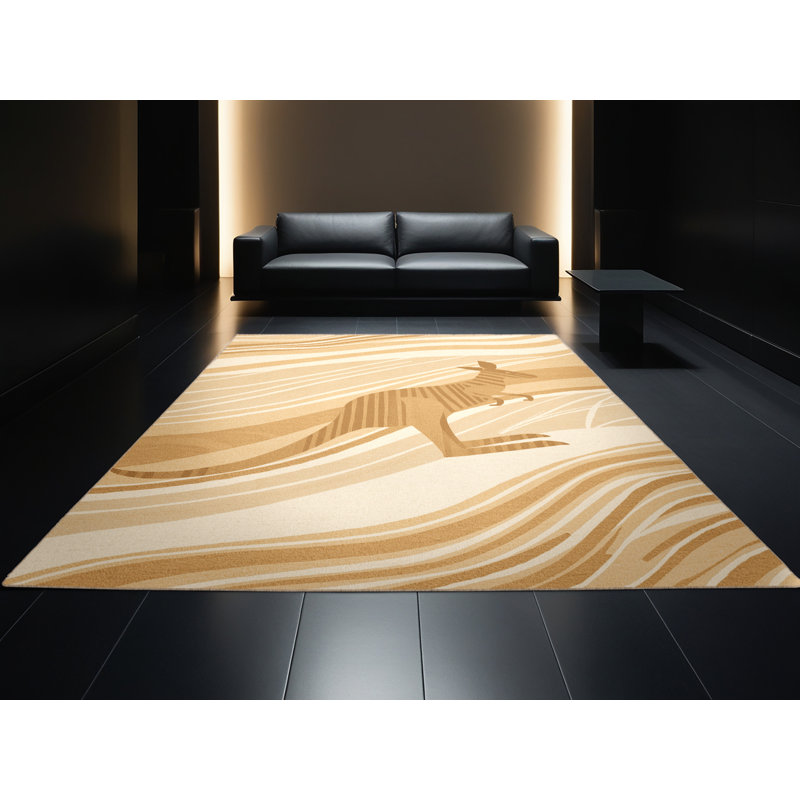 Tapis décontracté lavable à la machine Peiren Wallaby, 3 X 5