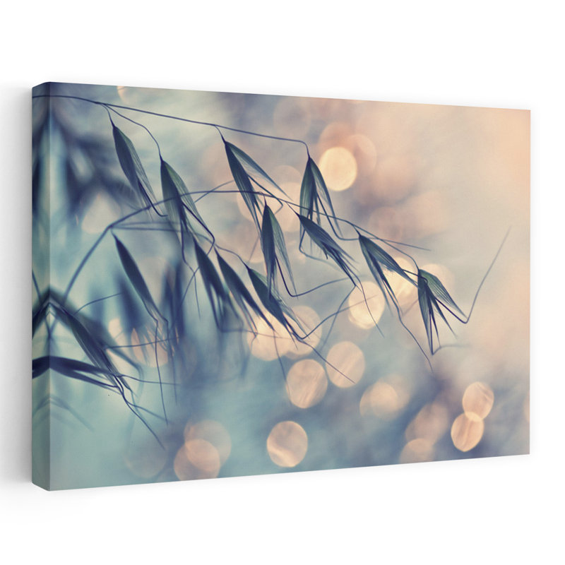 Contemporary Art Delicate Peaceful Serene Art, 16" H x 24" W