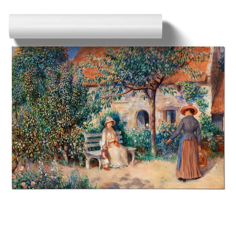 In Brittany by Pierre Auguste Renoir - Frameless Print, 59cm H x 84cm W x 0.1cm D