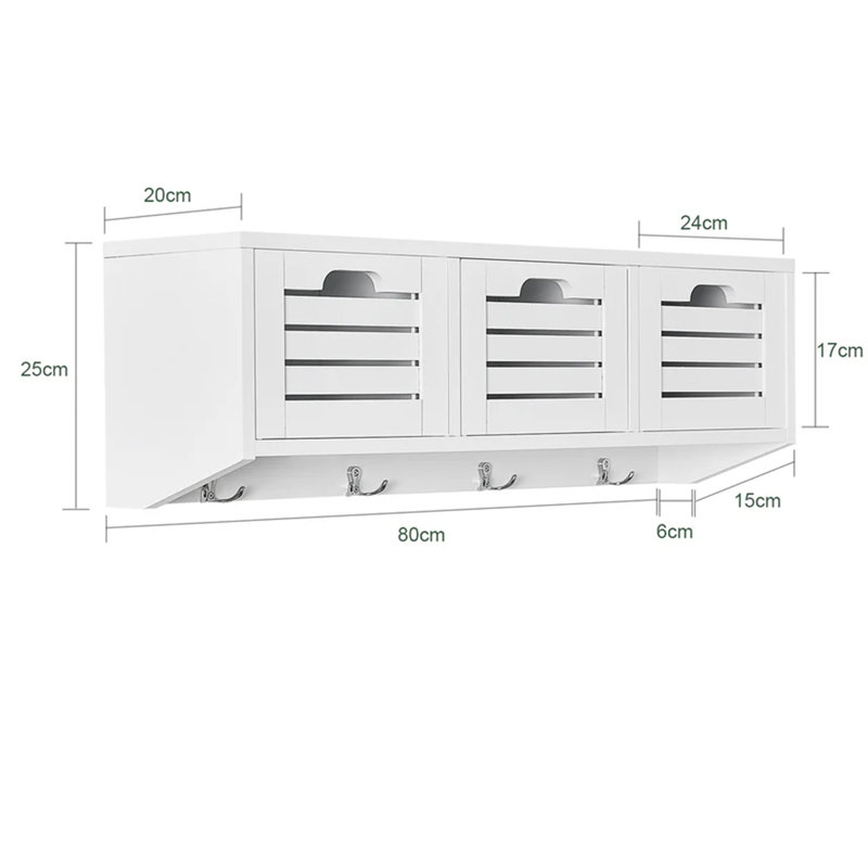 Wall Organizer, White