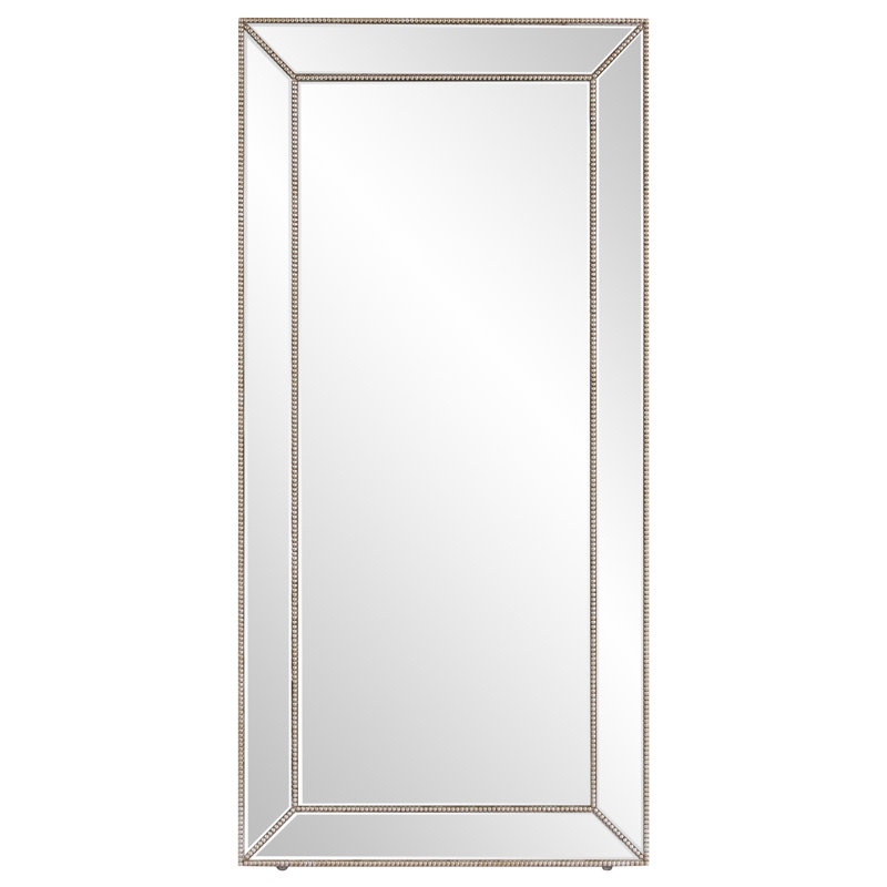 Jaisey Solid Wood Rectangle Mirror