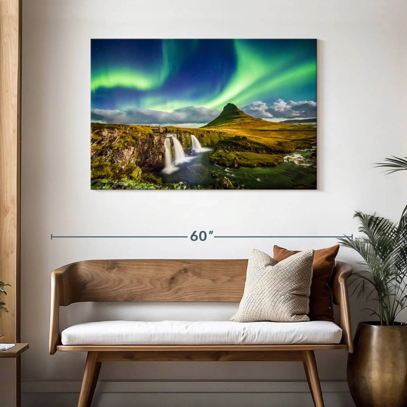 Alvord Kirkjufell paysage aurore, H 30 po x l 45 po