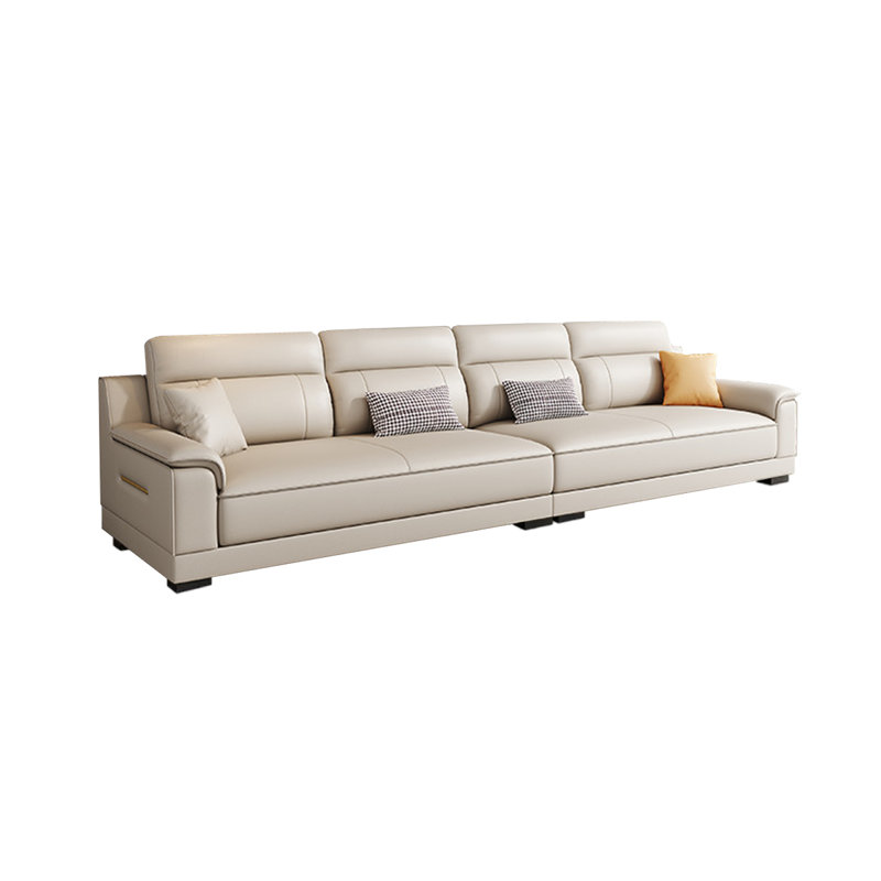 Canapé de luxe minimaliste moderne, H 35,43 po x l 110,23 po x P 36,61 po, 4