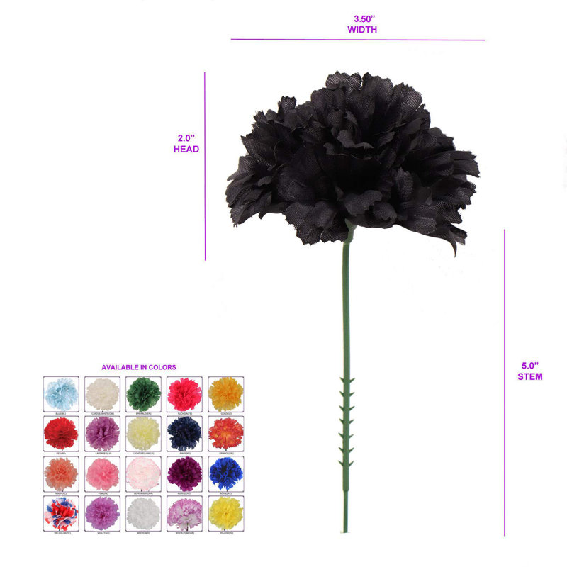 Pot de fleurs en soie, Noir