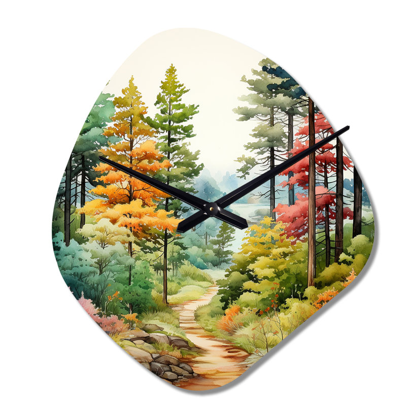 Horloge murale pin, Autumn Symphony III, Grand