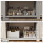 Organisateur de tiroir d'armoire coulissant en acier au carbone No Drill 11,8 x 15,7 x 6,9 po