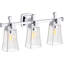 Riff 25 In. Three-Light Sconce-69930733