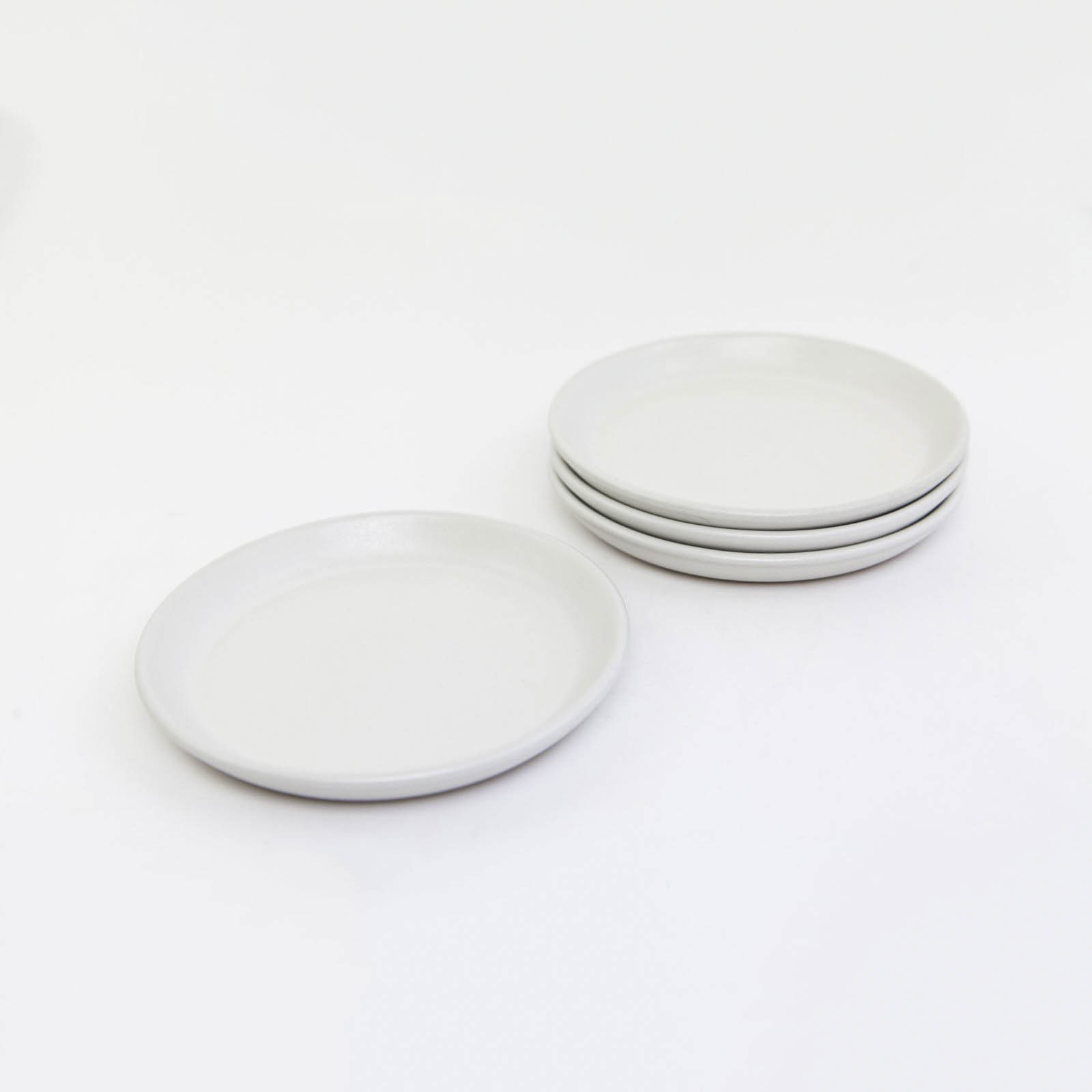Borgen Bread and Butter Plate, Chalk