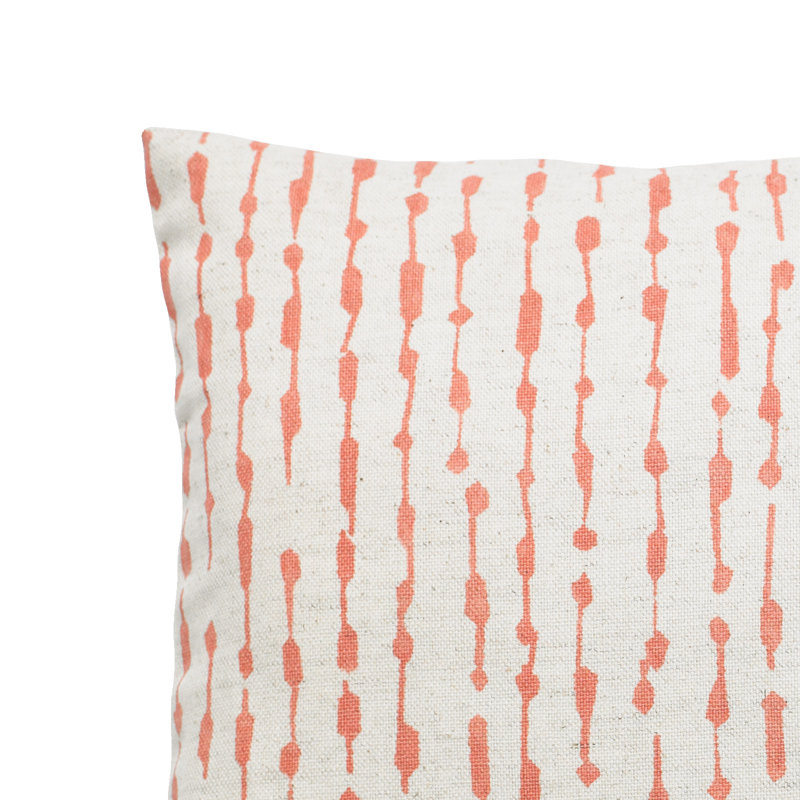 Coussin Banco, 14 po x 48 po, Rose