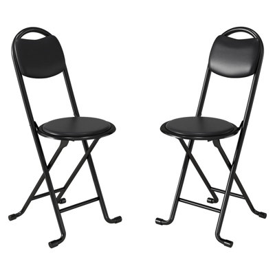 Tabouret pliant avec dossier