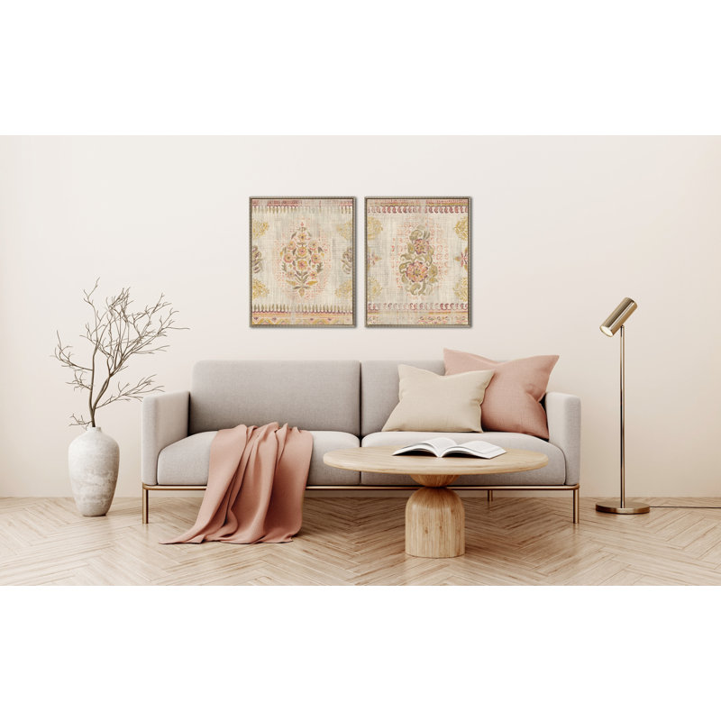 Weathered Patterns II Canvas Wall Art