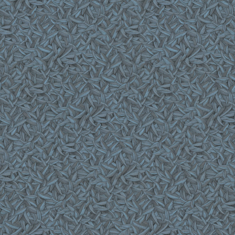 Energy Collection Metallic Leaves Effect Wallpaper Roll